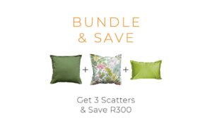 Bundle deal - Buy Outdoor Garden Multi Scatter Cushion Set & Save R300