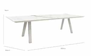 Luxor 2.5m Dining Table