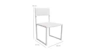 Sirena Dining Side Chair - White