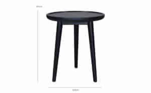 Waverly Side Table - Black