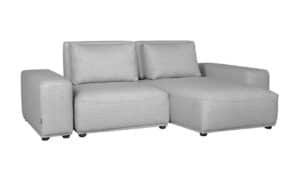 Jefferson Sofa with Chaise - Mottled Grey