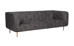 Malone 3 Seater Sofa - Grey