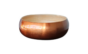 Bamboo Copper Bowl Low Small