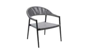 Corda Lounge Chair - Anthracite