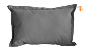 Lisa Grey Outdoor Scatter Cushion 60 x 40