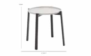 Maison Side Table - White
