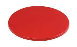 Werzalit ROUND table top 60cm dia. -  RED FIRE