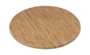 Werzalit Round Table Top 80cm - Light Seagrass