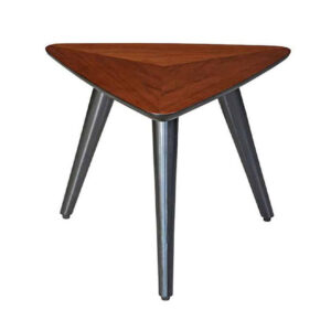 Albany Triangular Side Table - Walnut