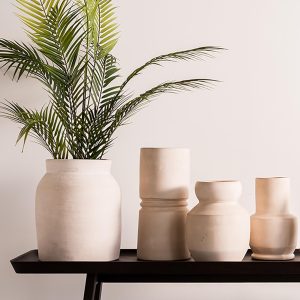 Lines Vase - Beige