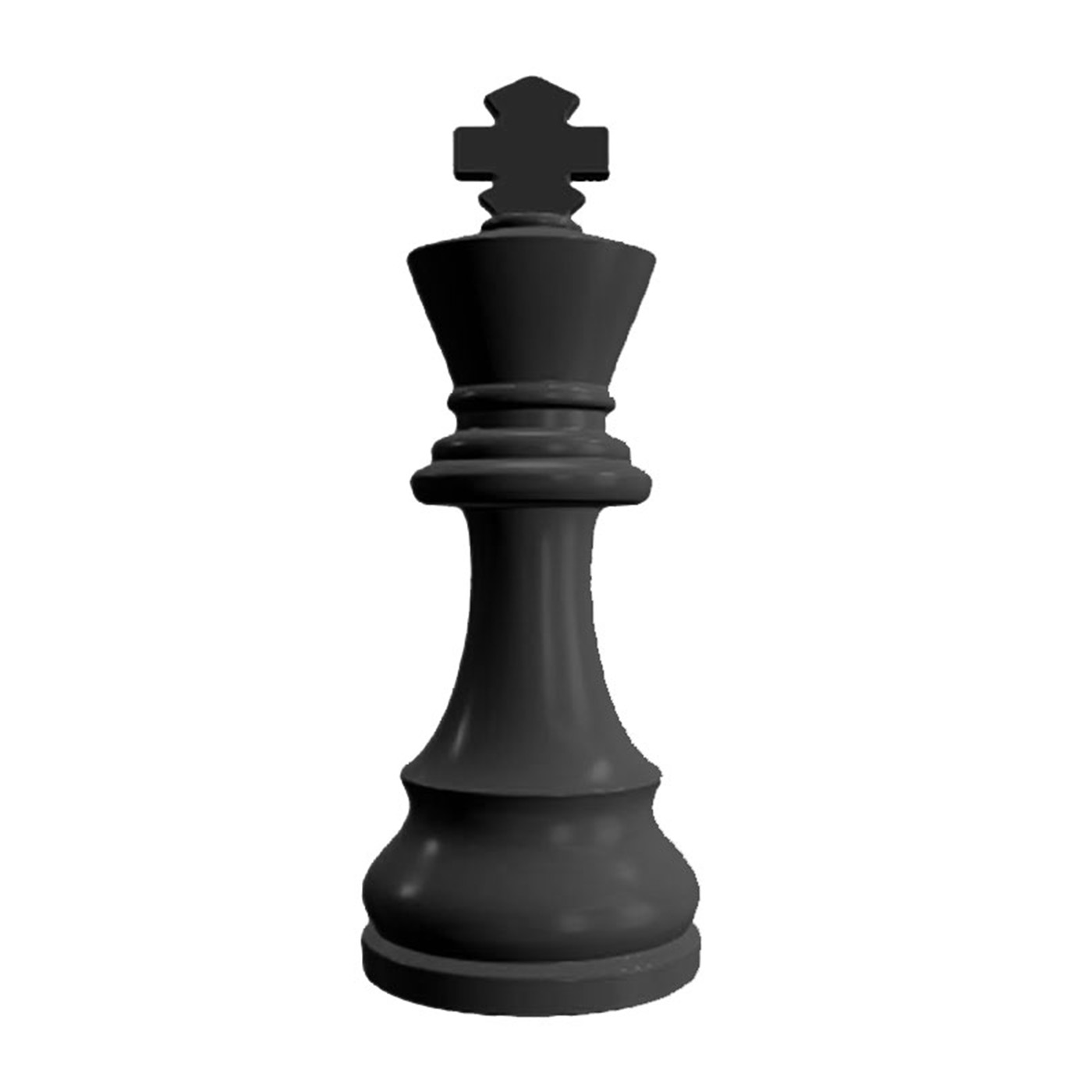 Resin Chess King Statue -Black 10x10x25cm for Sale at Mobelli