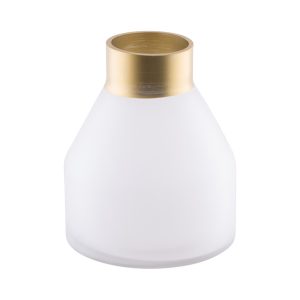White And Gold Vase