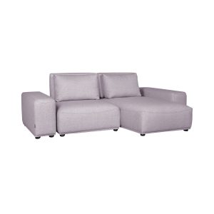 Jefferson Sofa with Chaise - Silver Mist