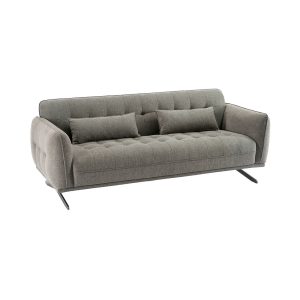 Lazio 3 Seater Sofa - Titanium Legs
