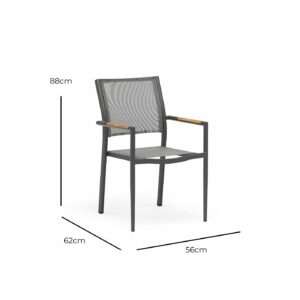 Polo Dining Chair - Anthracite