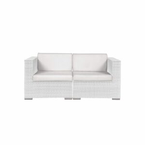 Palermo 2 Seater Sofa - Ash White