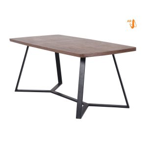 Salisbury Dining Table. Steel Frame, Feelwood Laminate Top, 240x90cm
