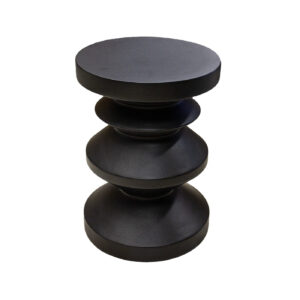 Twine Side Table - Black Dia.40 x 50cm