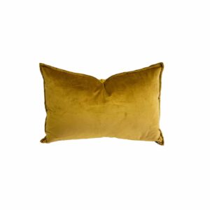 Scatter Cushion Cover - Velvet Mustard 60x40 - Inner sold separate