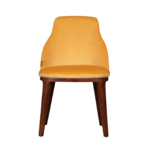 Vue Indoor Dining Side Chair With Solid Wood Legs