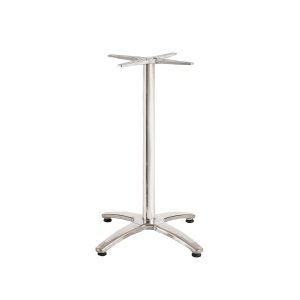 Roma Bar Table Base - Stainless Steel