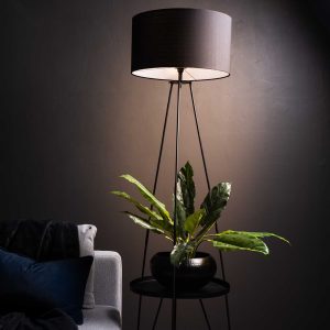 Tray Standing Lamp - Black